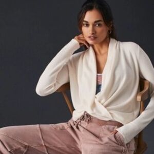 Anthropologie Daily Practice by Anthropologie Cross-Front Top